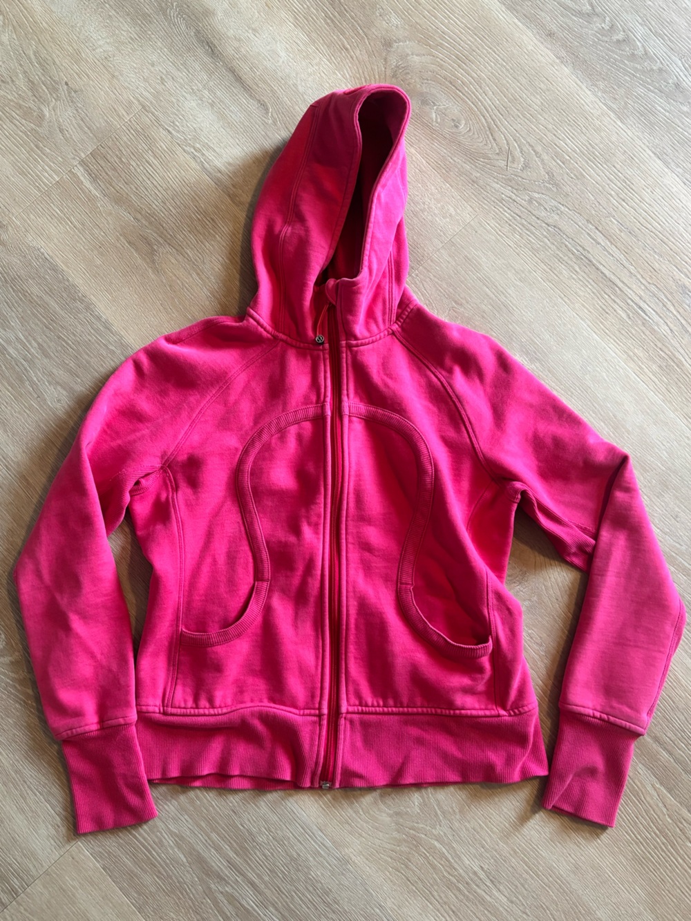 lululemon athletica Hot Pink Full-Zip Hoodie